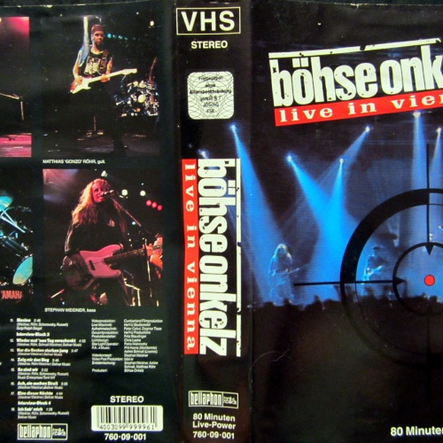 Video / BÖHSE ONKELZ / LIVE IN VIENNA / RARITÄT /
