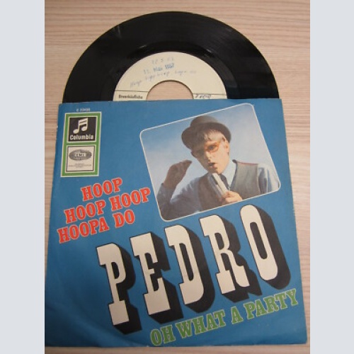 Single / Pedro-Hoop Hoop   / MUSTER -- PROMO / DE PRESS /  MINT /