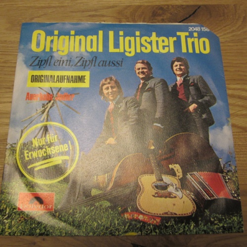 Single / Original Ligister Trio – Zipfl Eini, Zipfl Aussi / AUT Press /