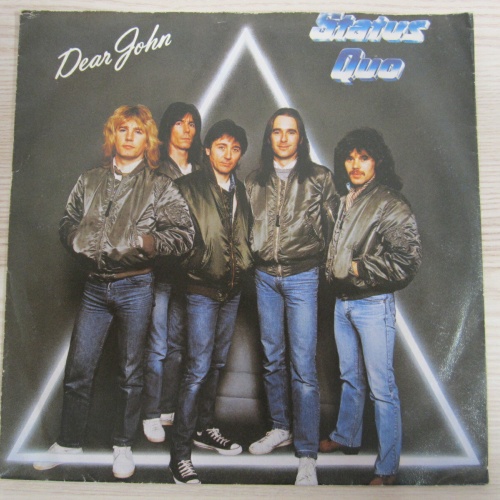 Single /  Status Quo ?– Dear John / VERTIGO SWIRL / AUSTRIA PRESS / RAR /