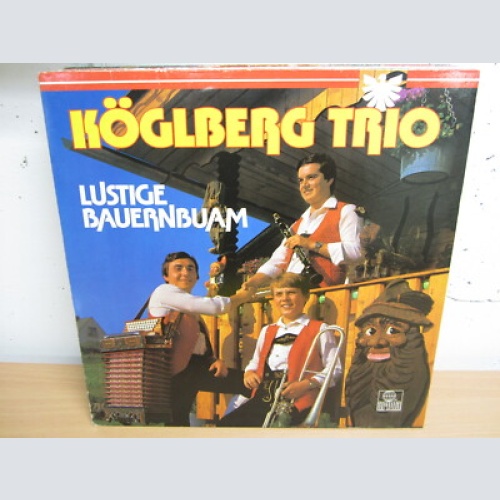 LP / Köglberg Trio - Lustige Bauernbuam / Austria / RAR / ARIOLA REC. /