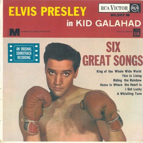 Elvis Presley - Elvis Presley In Kid Galahad / Six Great Songs (7", EP, Mono,...