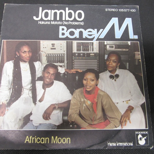Single /  Boney M. ?– Jambo - Hakuna Matata    / DE    PRESS / RAR /