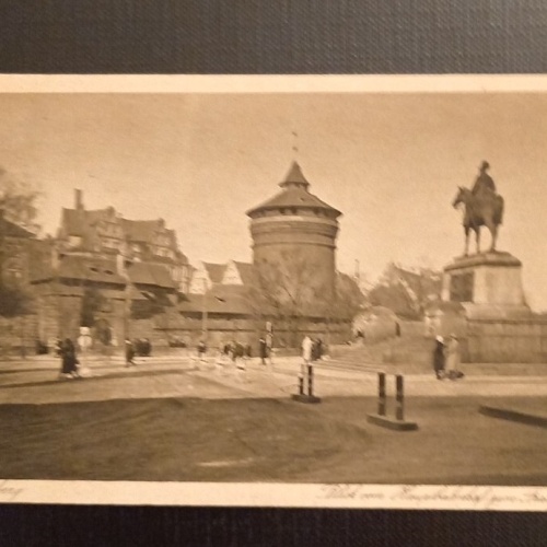 Nürnberg Frauentor Blick Vom Hauptbahnhof Ga
