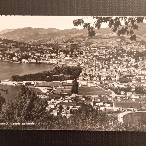 Lugano Veduta Generale Ga