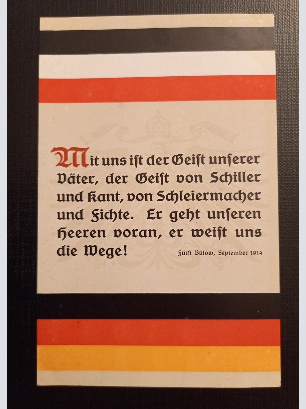 Fürstenworte Fürst Bülow Ga