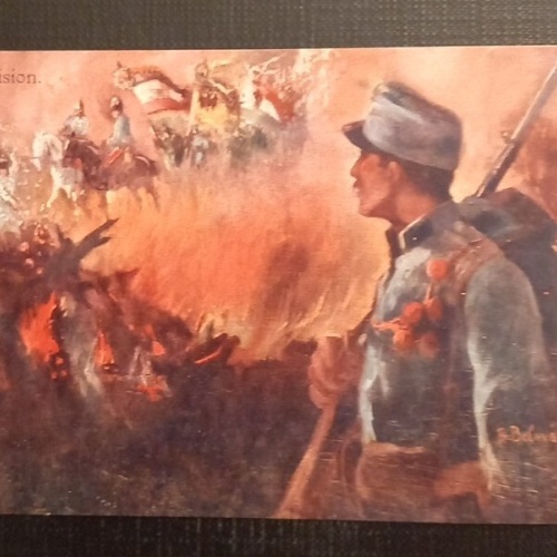 Vision Krieg Feuer Ga