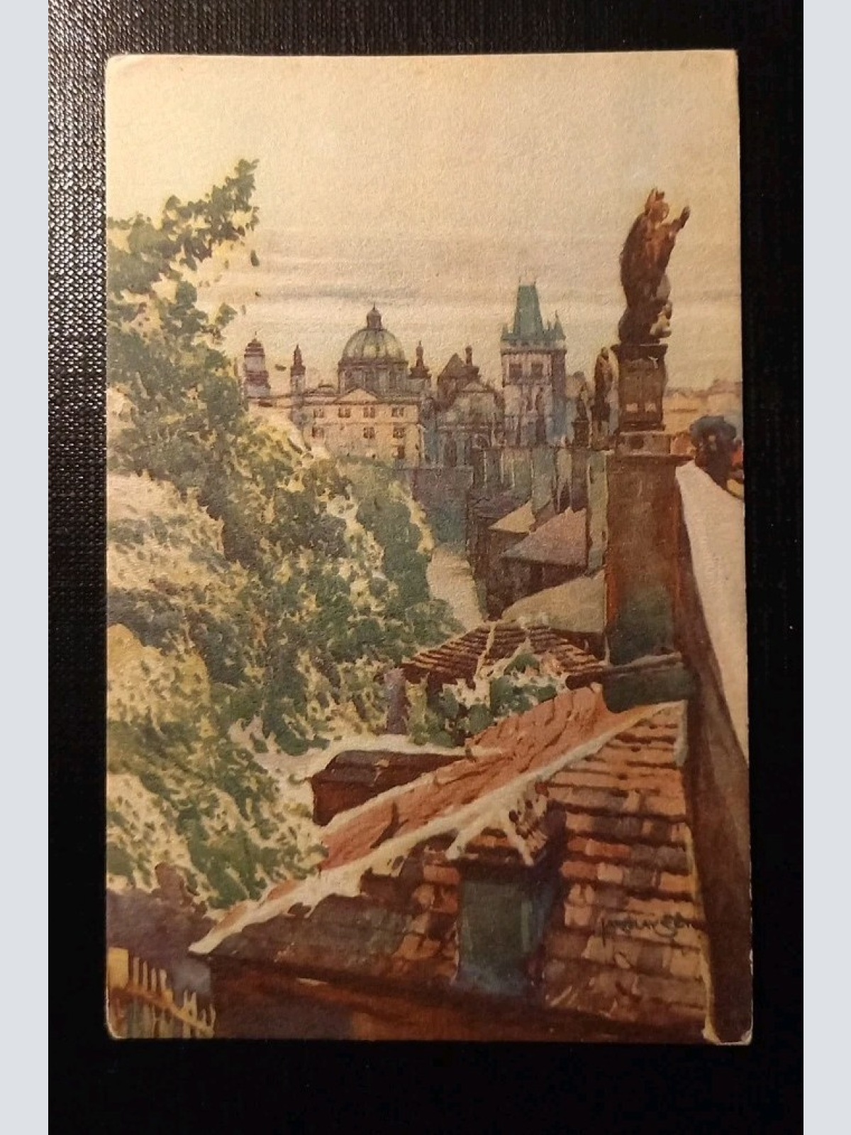 Prag Na Karlove Moste 704 H Gr