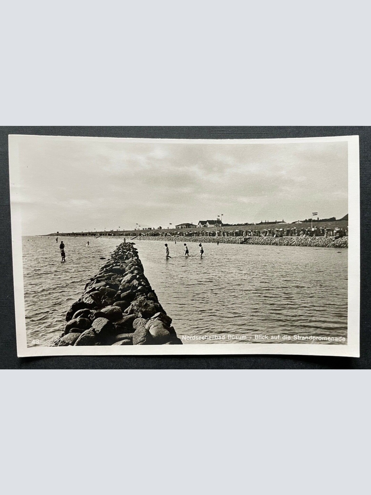 Nordseeheilbad Büsum Strandpromenade Schleswig-Holstein Deutschland 402614 TH C