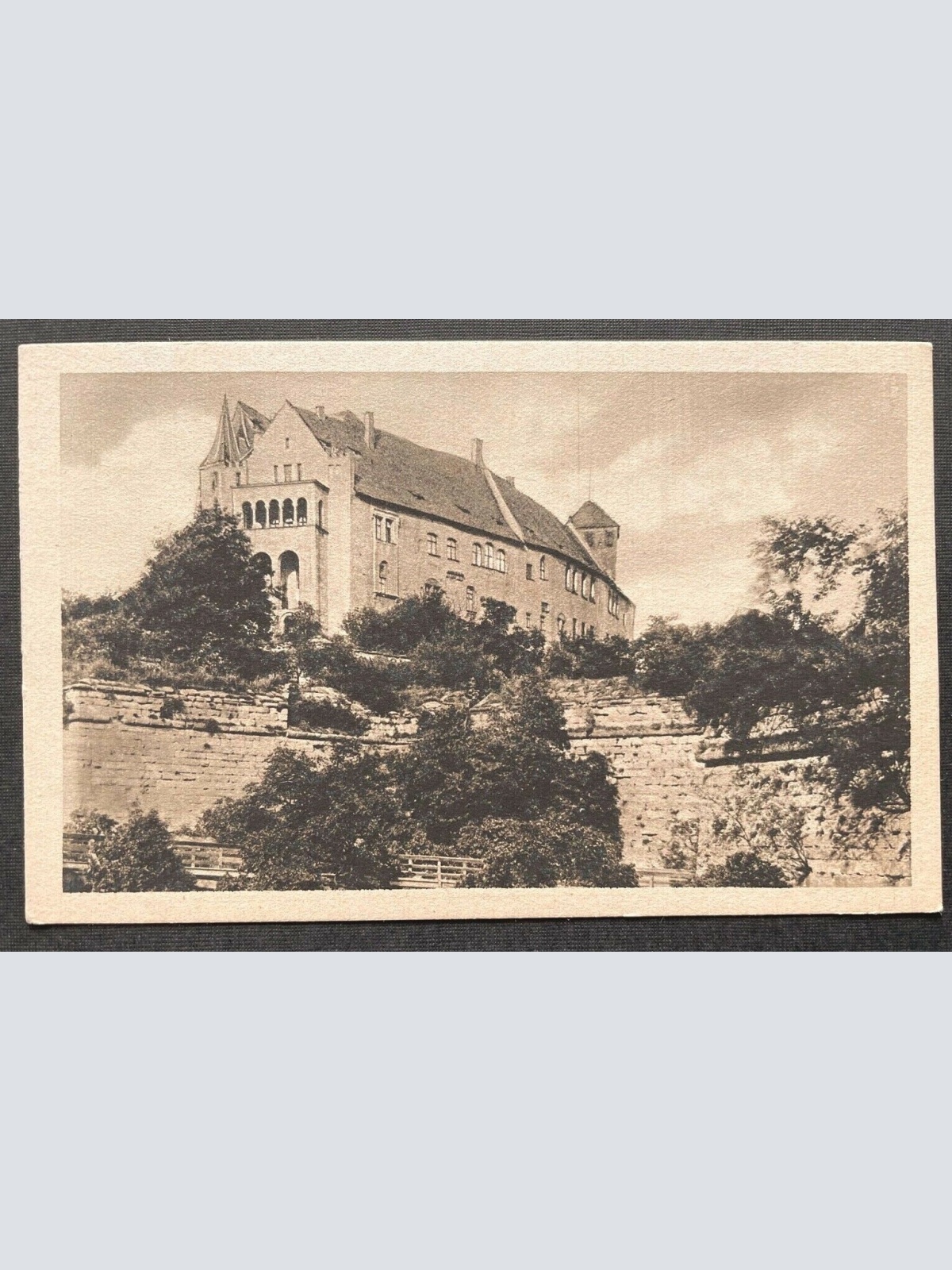 Nürnberg Burg vom Westen Schloss Festung Berg Bayern Deutschland 402686 C