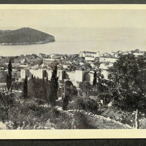 Dubrovnik Lokrum Insel Stadt Gebäude Kroatien Jugoslawien 402625 TH C