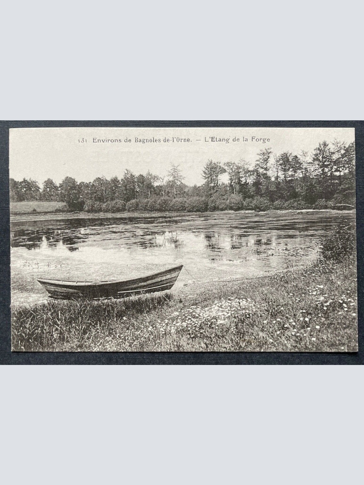 Bagnoles-de-l’Orne Umgebung L'étang de la Forge Teich Boot Frankreich 402685 C