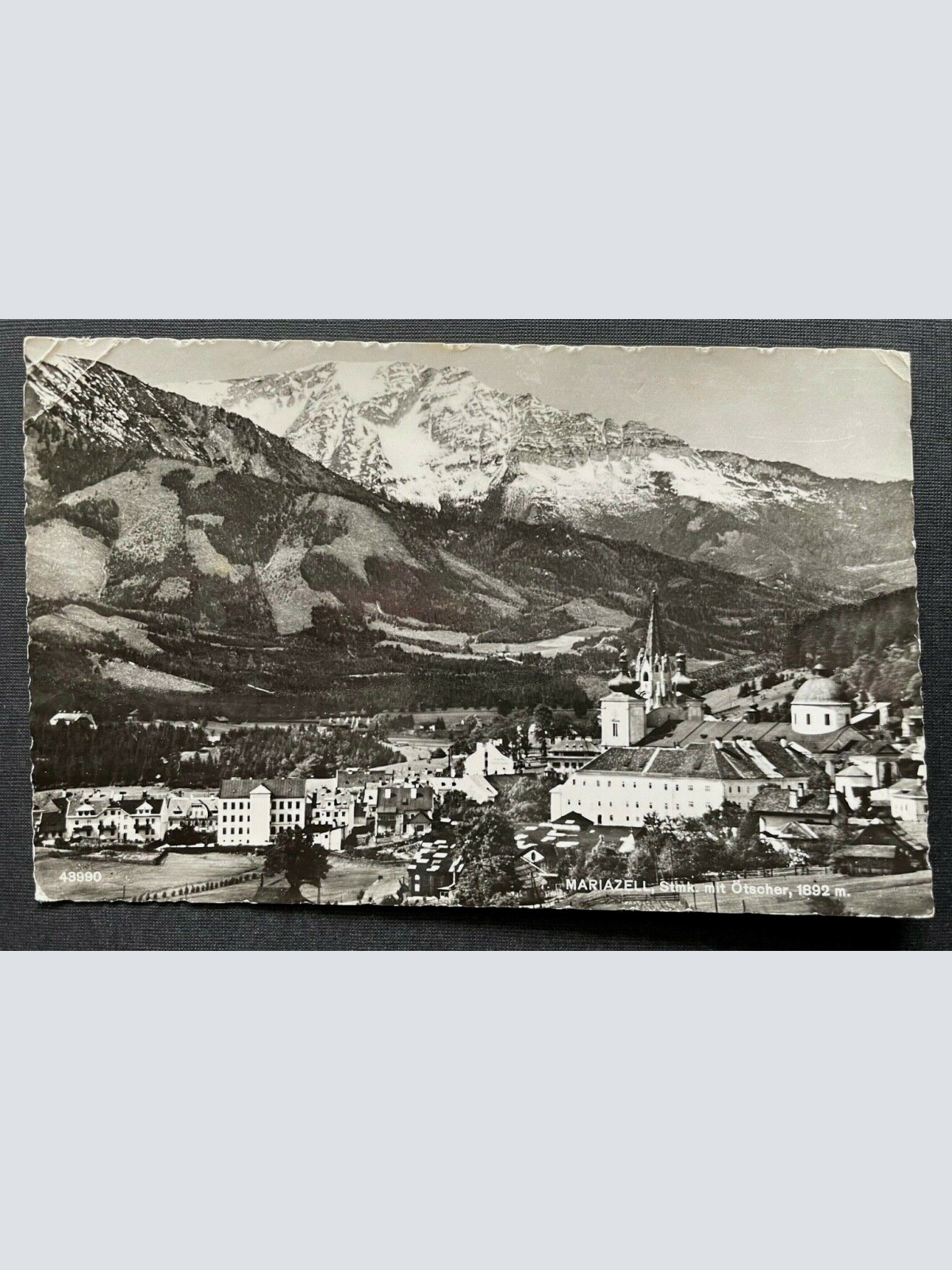 Mariazell Ötscher Berg Gebirge Ortschaft Kirche Steiermark Österreich 402622 C