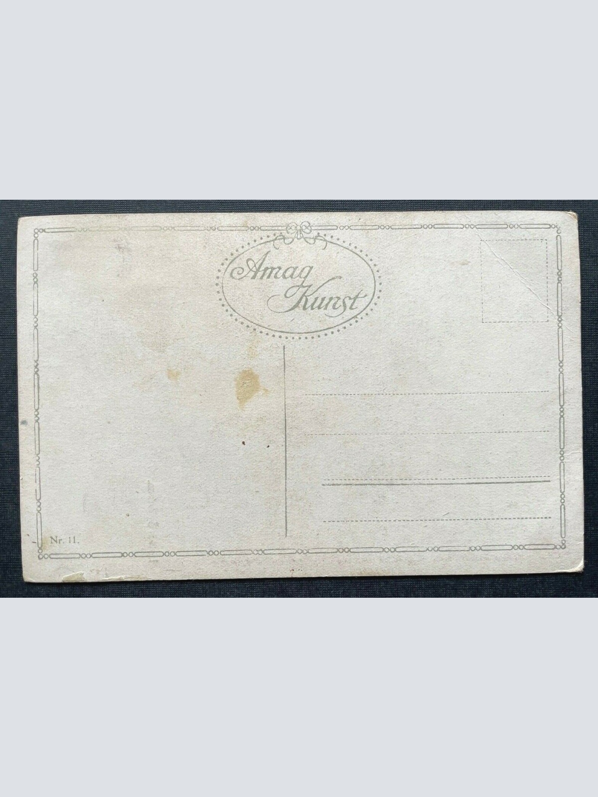 Malerei Lottes Stübchen W.Blanke Mädchen Buch Vogelkäfig Komode Kleid 402694 C