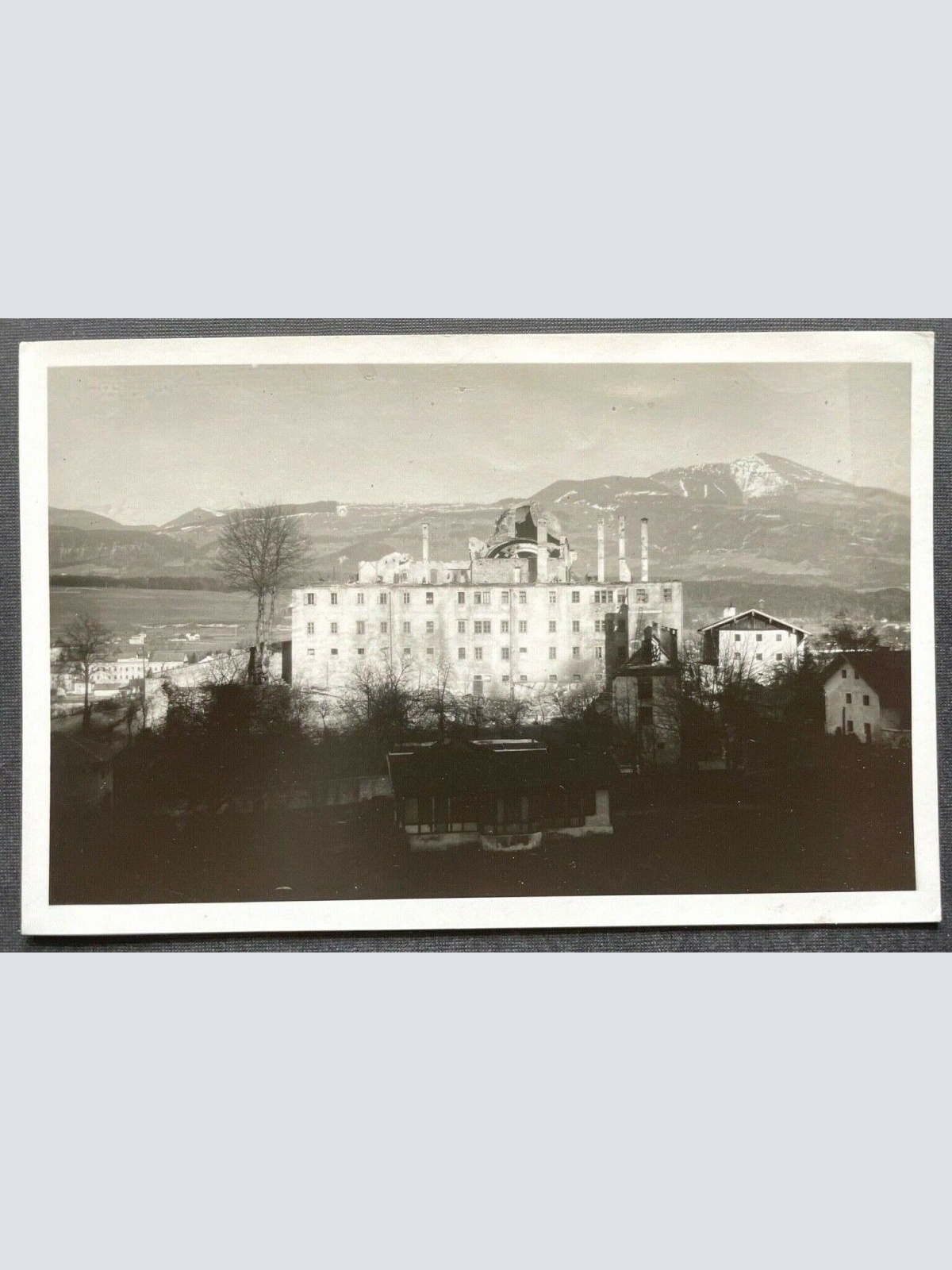 Hallein Brand Augustinerkloster 1943 Gebäude Stadt Salzburg Österreich 402706 TH