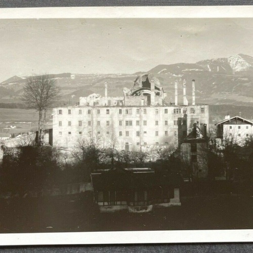 Hallein Brand Augustinerkloster 1943 Gebäude Stadt Salzburg Österreich 402706 TH