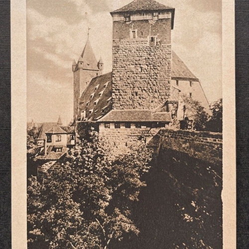 Nürnberg Fünfeckiger Turm Burg Festung Schloss Bayern Deutschland 402693 TH C