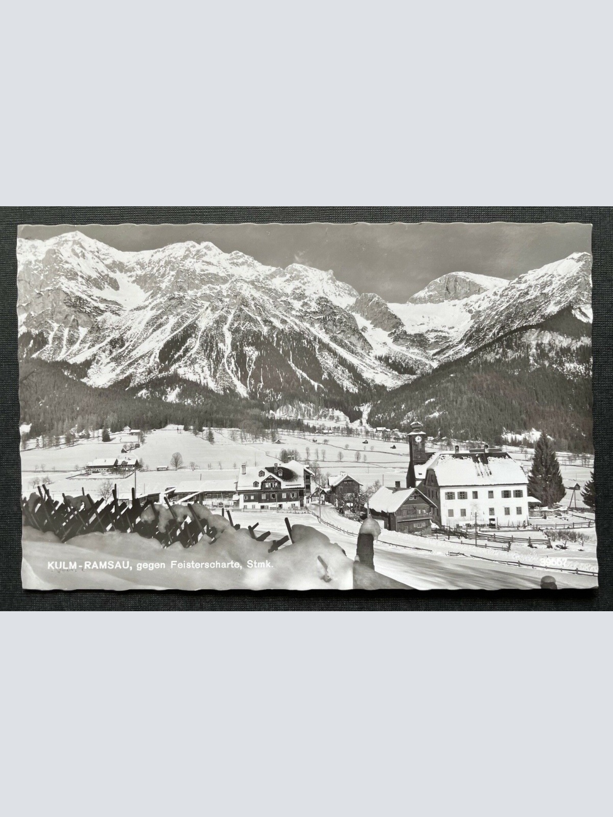 Kulm-Ramsau gg. Feisterscharte Gebirge Berg Haus Steiermark Österreich 402665 C