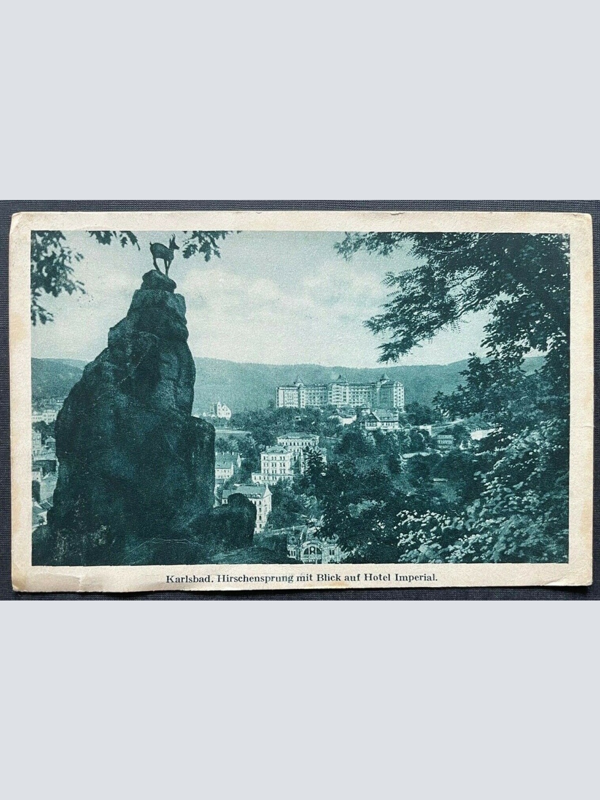 Karlsbad Karlovy Vary Hirschensprung Hotel Imperial Stadt Tschechien 402620 TH C