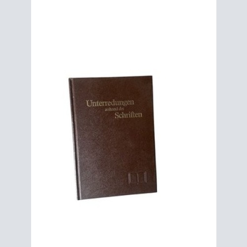 Unterredungen anhand der Schriften.