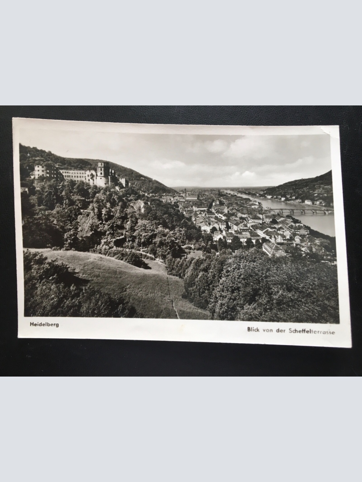 Heidelberg - Blick von der Scheffelterrasse - Blick auf die Stadt 180137 TH