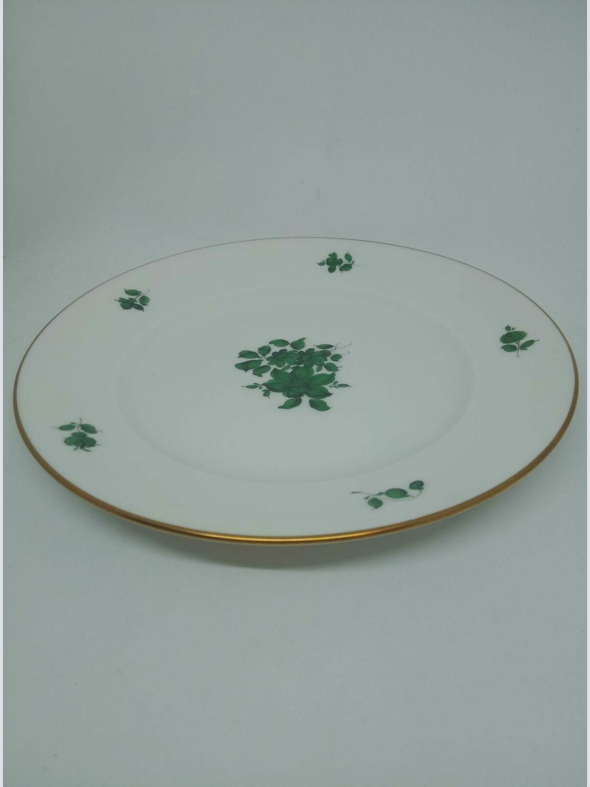 Augarten Dessertteller 19.5cm Dekor Maria Theresia 1 5098 47 mit Goldrand 60221