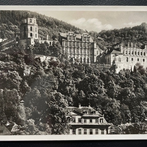 Heidelberg Schloss Hirschgasse Gebäude Baden-Württemberg Deutschland 600145A D