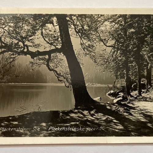 Plöckensteiner See Plekenštejnské Jezero Böhmerwald Tschechien 20271 K TH