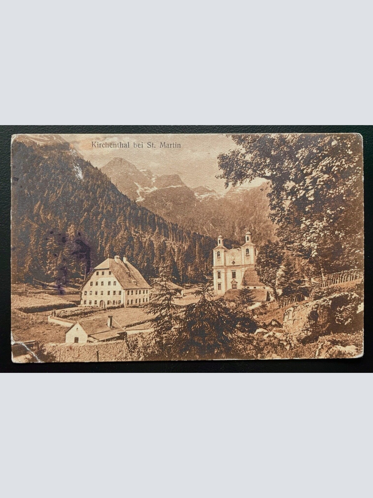 Kirchental St. Martin Wallfahrtskirche Berg Lofer Salzburg Österreich 600156A D