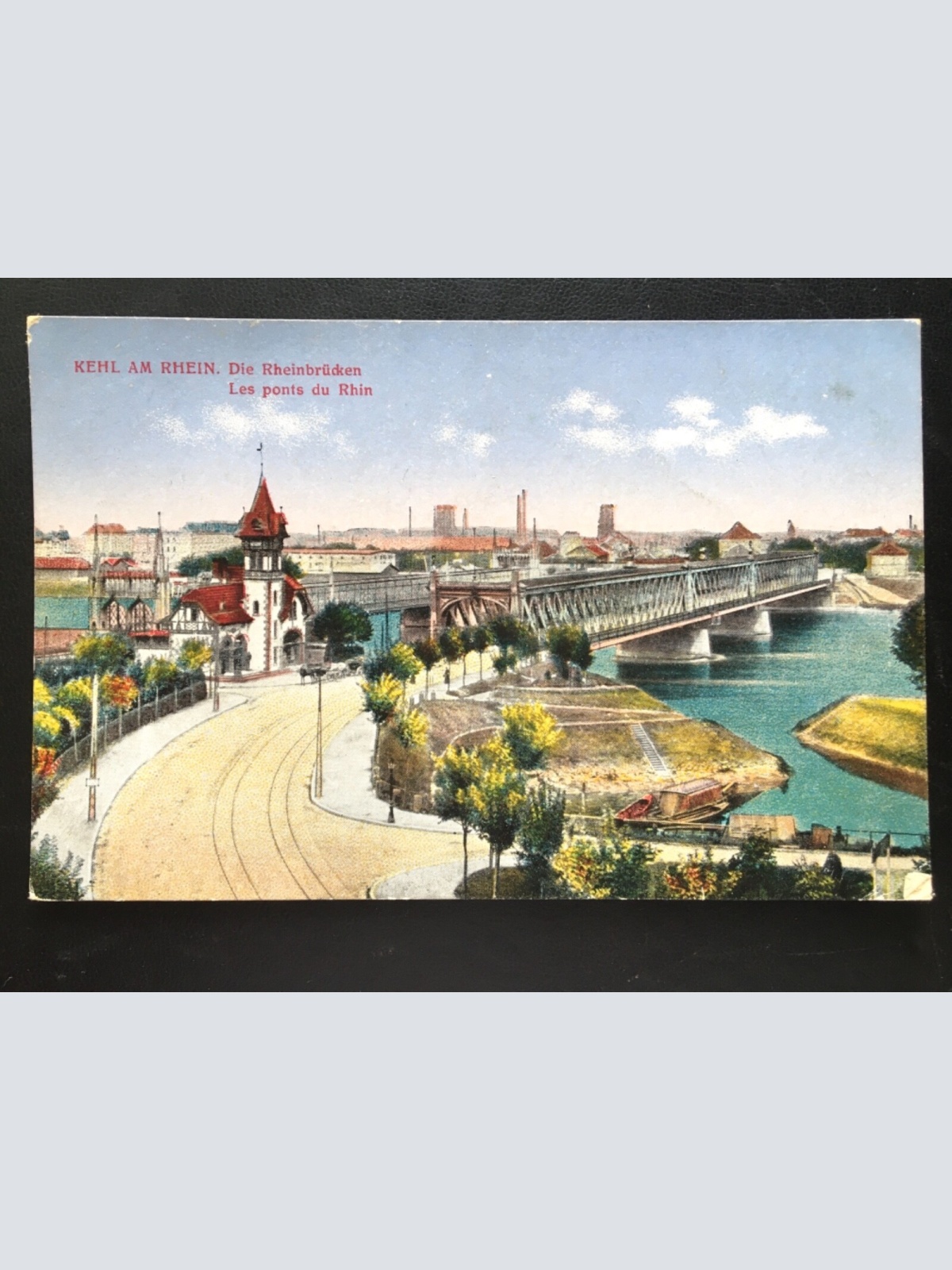 Kehl am Rhein - Die Rheinbrücken - Stadt 180154 TH