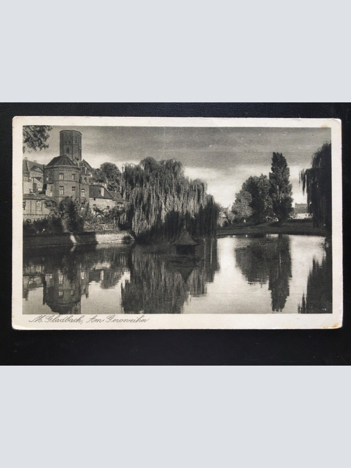 AK Mönchengladbach - Am Geroweiher - See Kloster 180155 TH