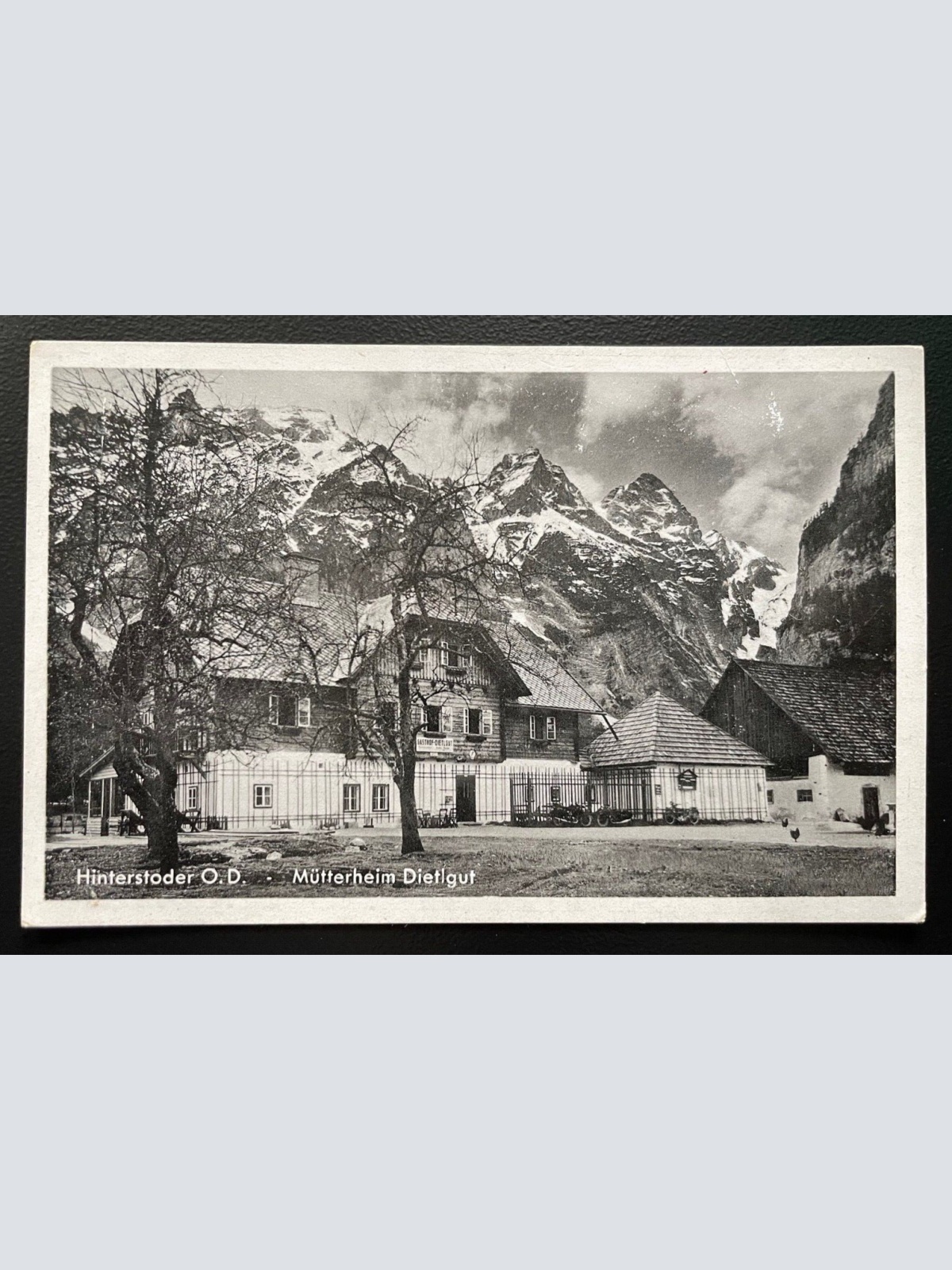 Hinterstoder Mütterheim Diestlgut Gebäude Berg Gebirge Oberösterreich 600122A D