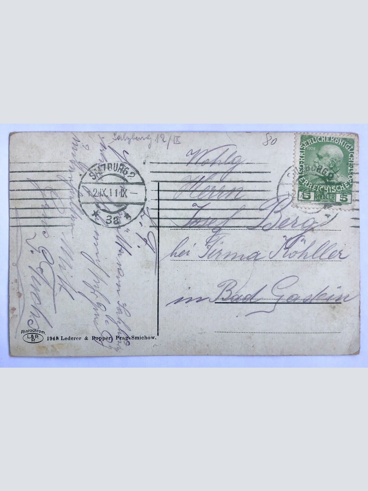 Salzburg vom Kapuzinerberg