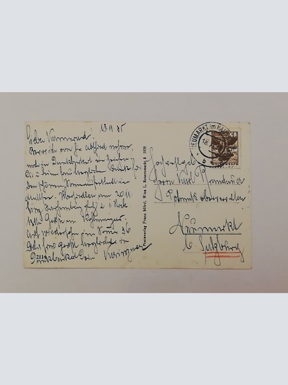 Oberösterreich Neumarkt Hausruck Hauptplatz Kirche Marktwaage  600697A ShOÖ