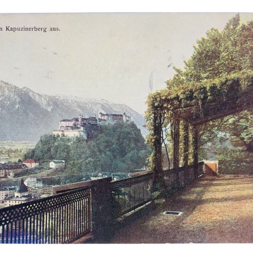 Salzburg vom Kapuzinerberg aus.