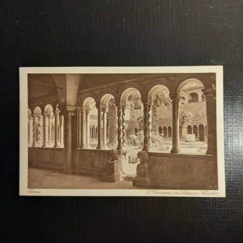 Rom Kreuzgang der Lateranbasilika 410295 gr