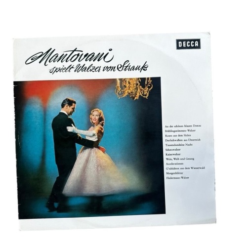 Mantovani spielt Walzer von Strauß ( LP )