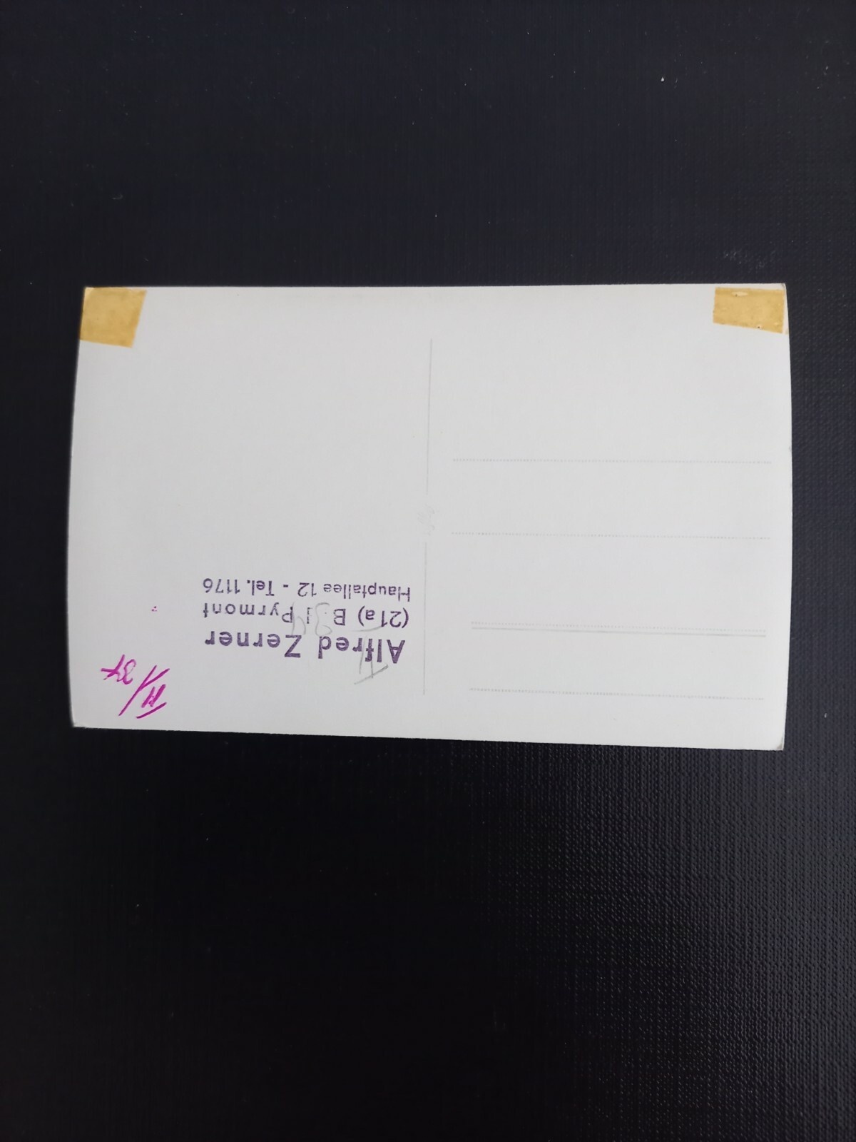 Bad Pyrmont Zerstörtes Haus 401099 gr A