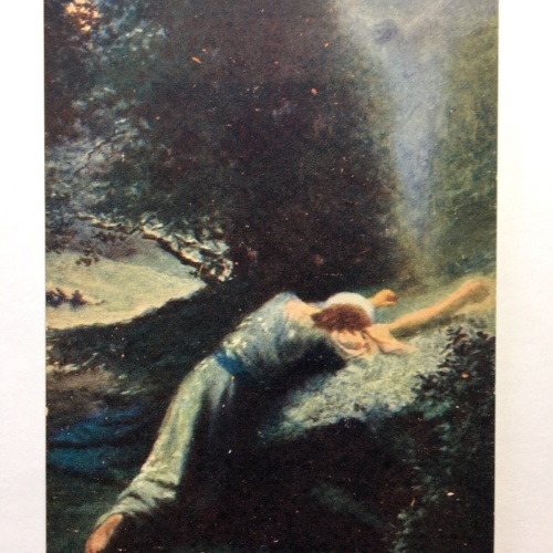 Erscheinung (Green) - Künstlerkarte 50013 TH D