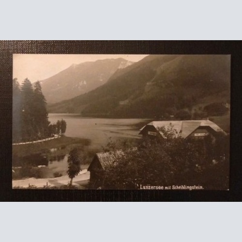 Lunzersee Mit Scheiblingstein Gr 5586 D