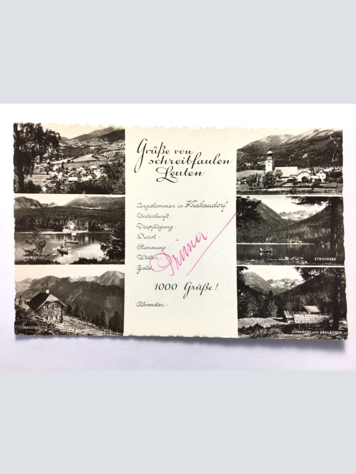 Angekommen in Krakaudorf - Collage 50034 TH