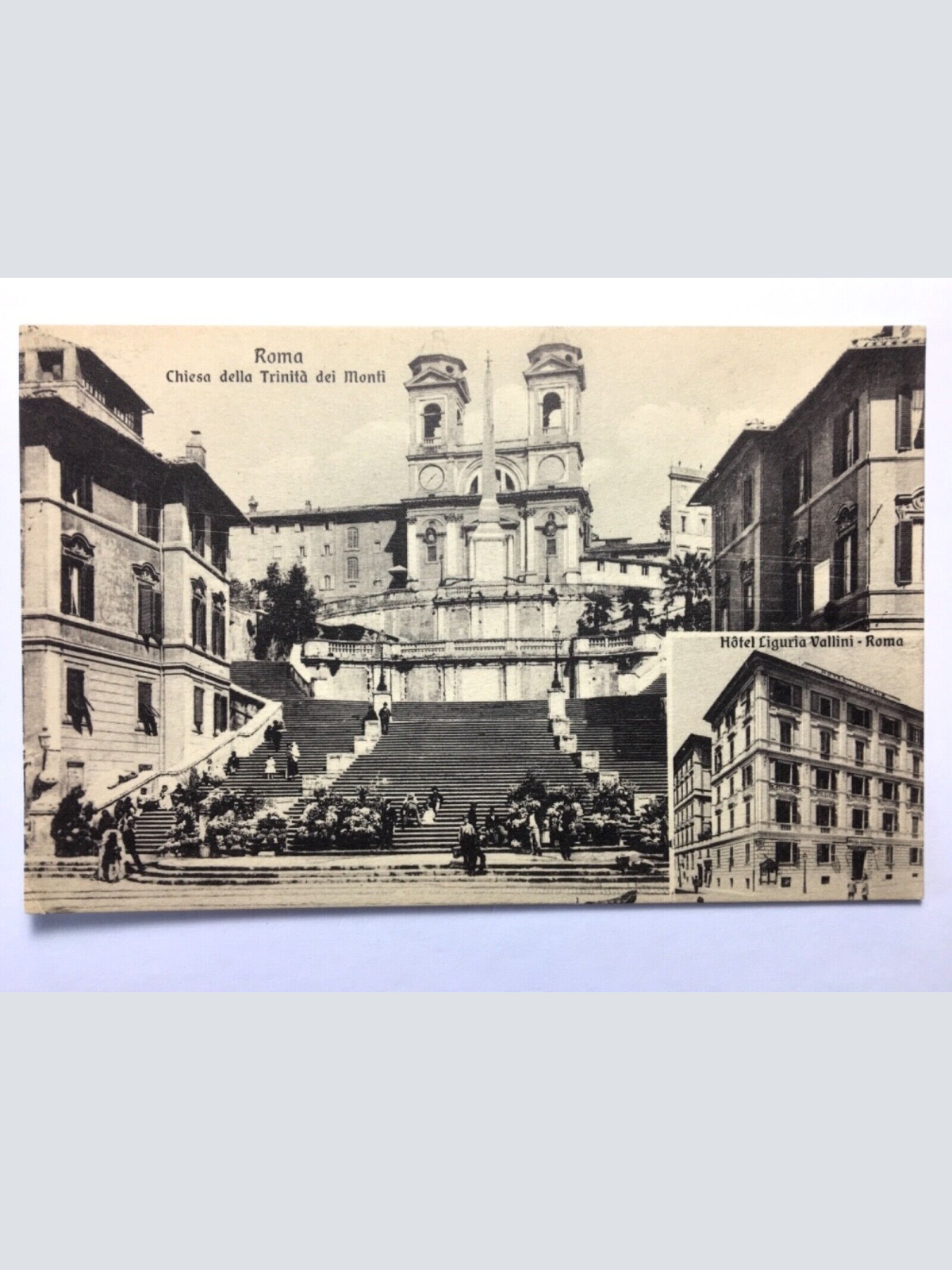 Rom Roma - Chiesa della/Kirche Trinita dei Monti - Hotel Vallini 50053 TH