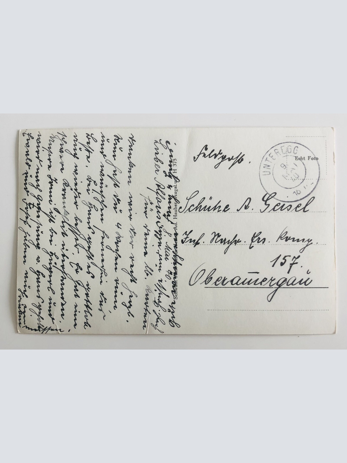 Bayern Gruß aus Unteregg i. Allgäu 20013