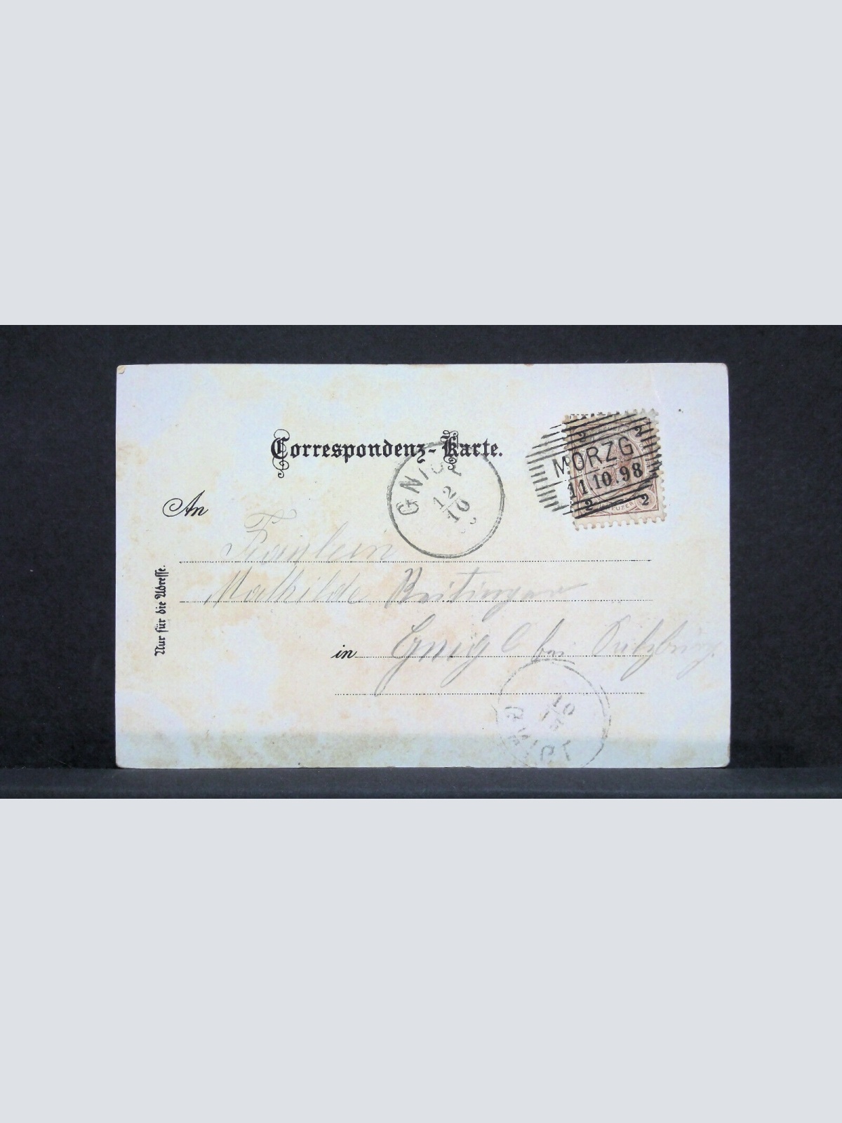 AK Gruß aus Hellbrunn Salzburg 1898 JW4321