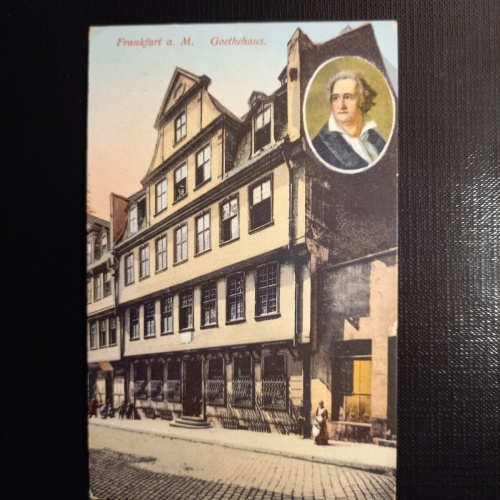 Frankfurt a.M. Goethehaus 410583 gr D