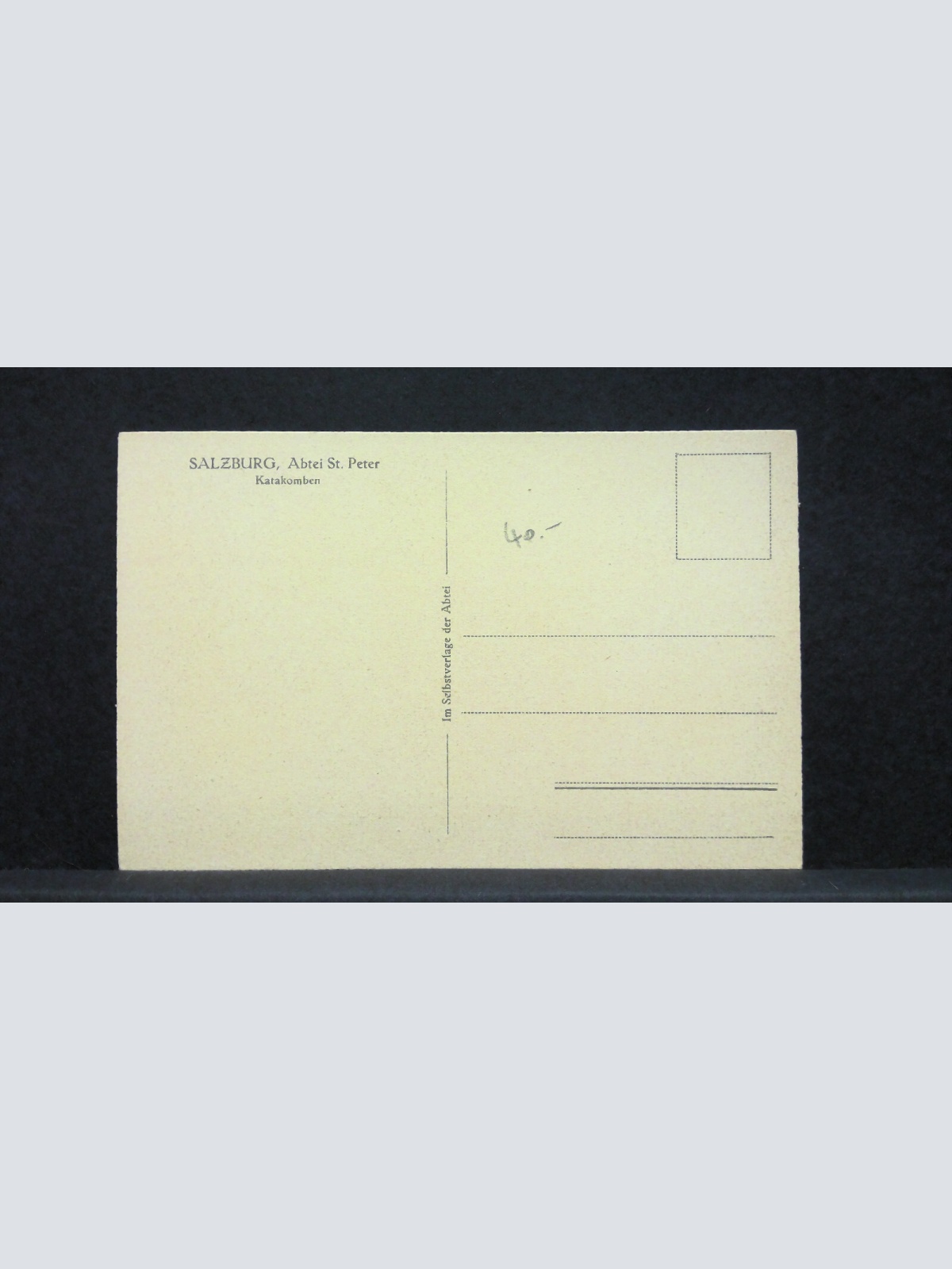 Salzburg St Peter Arbeiter JW5431