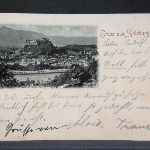 Salzburg Festung Hohensalzburg Salzach JW165859