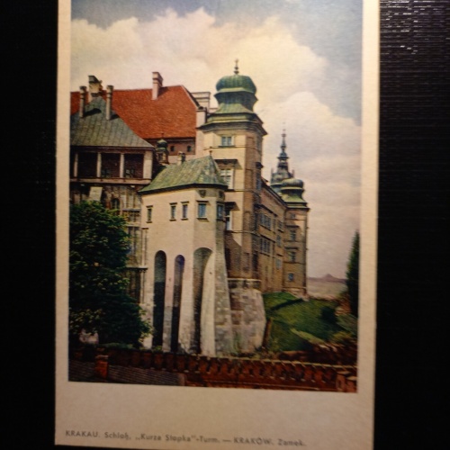 Krakau, Schloß Turm, Kurza Stopka 402925 gr