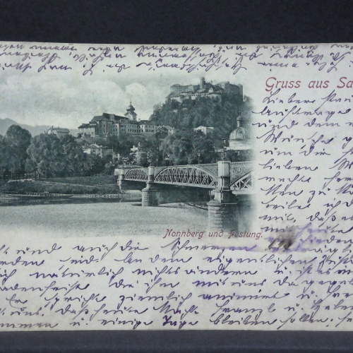 Salzburg Nonnberg und Festung Hohensalzburg JW94354