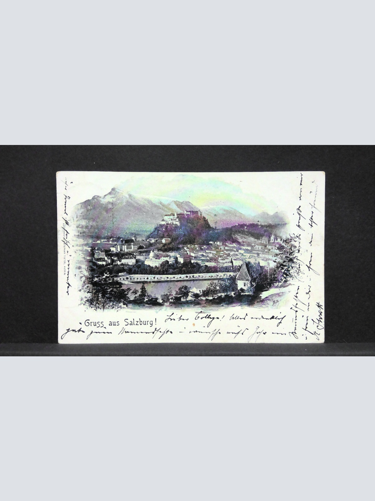 Salzburg Salzach Hohensalzburg Untersberg JW67610